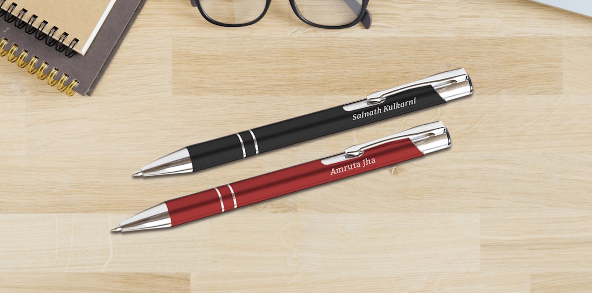Personalised pens new arrivals